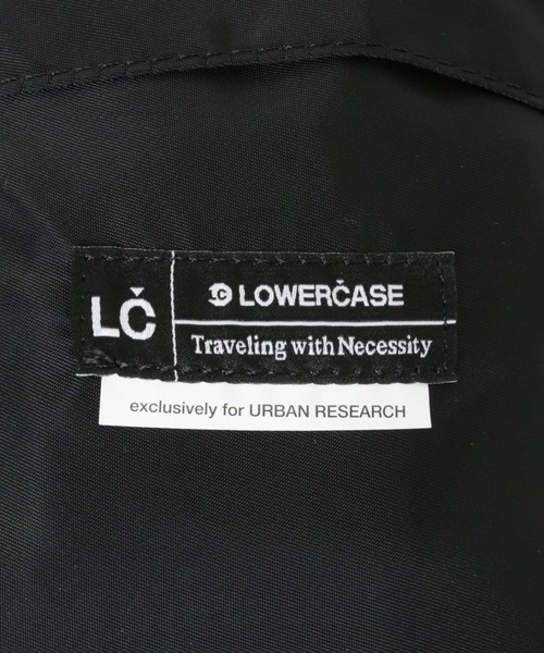 URBAN RESEARCH(アーバンリサーチ)の「『別注』LOWERCASE×URBS パッカブルバックパック(バックパック/リュック・メンズ・ブラック・FREE)」の4枚目の写真
