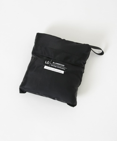 URBAN RESEARCH(アーバンリサーチ)の「『別注』LOWERCASE×URBS パッカブルバックパック(バックパック/リュック・メンズ・ブラック・FREE)」の3枚目の写真