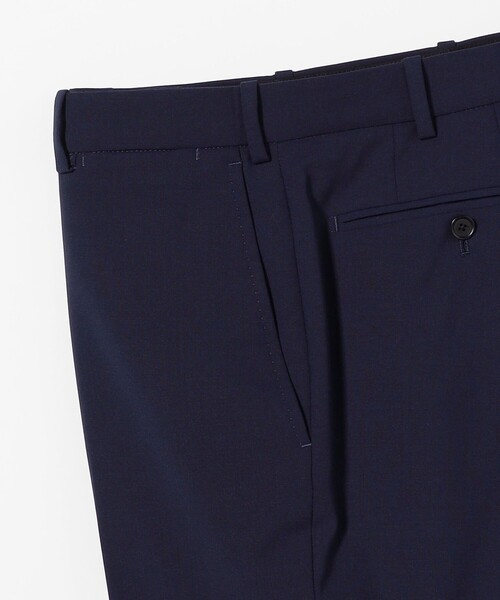 UNITED ARROWS(ユナイテッドアローズ)の「トロピカルノープリーツ テーパード スラックス-撥水・2WAYストレッチ-(スラックス・メンズ・ネイビー/グレー・50/48/46/44)」の3枚目の写真