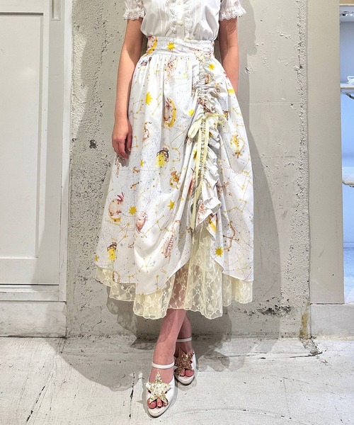 MILK（ミルク）の「ホロスコープ long スカート（スカート・レディース・B/A・FREE）」の2枚目の写真