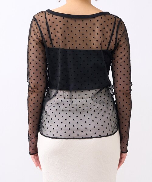 シアードット前後2WAYトップス シアードット前後2WAYトップス（Tシャツ/カットソー）｜La boutique