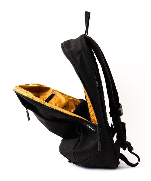 WEXLEY/ウェクスレイ】STEM POLYESTER BLACK STBP13（バック