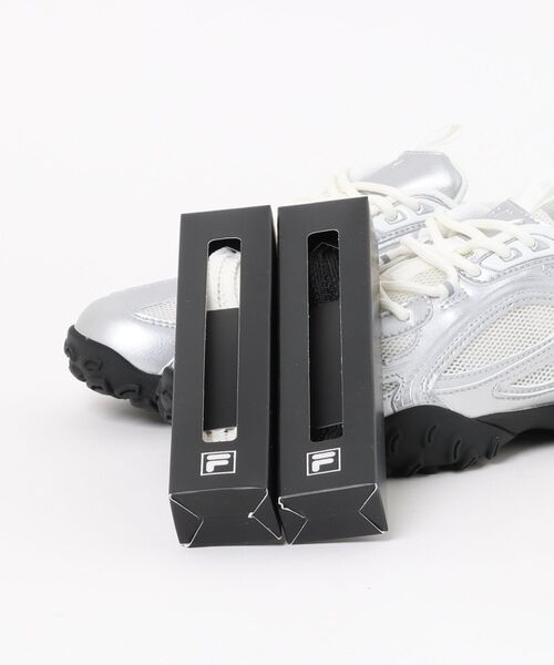 FILA(フィラ)の「FILA/フィラ レディース スニーカー 韓国 コリア シルバー FILA ECHAPPE MS エシャッペ 1XM02348G063/1XM02348G650(スニーカー・レディース・グレー×ホワイト/ピンク・23.0cm/24.0cm/25.0cm/24.5cm/23.5cm)」の16枚目の写真