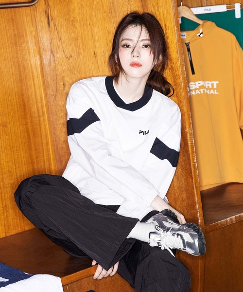FILA(フィラ)の「FILA/フィラ レディース スニーカー 韓国 コリア シルバー FILA ECHAPPE MS エシャッペ 1XM02348G063/1XM02348G650(スニーカー・レディース・グレー×ホワイト/ピンク・23.0cm/24.0cm/25.0cm/24.5cm/23.5cm)」の13枚目の写真