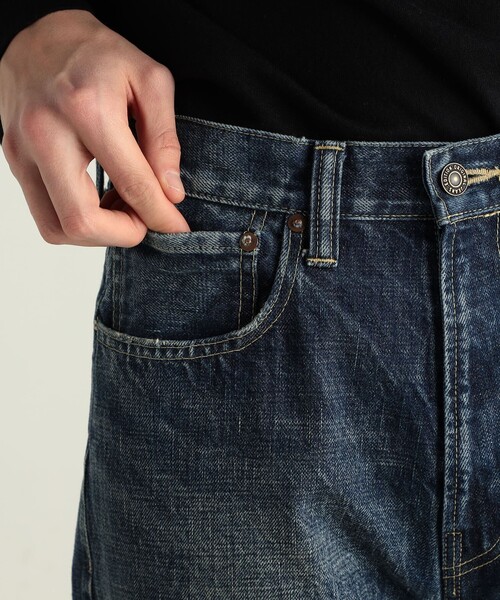 EDITION ウォッシュガーメント5ポケットデニムパンツ Sサイズ 25SS セール】ウォッシュガーメント 5ポケットデニムパンツ（デニムパンツ