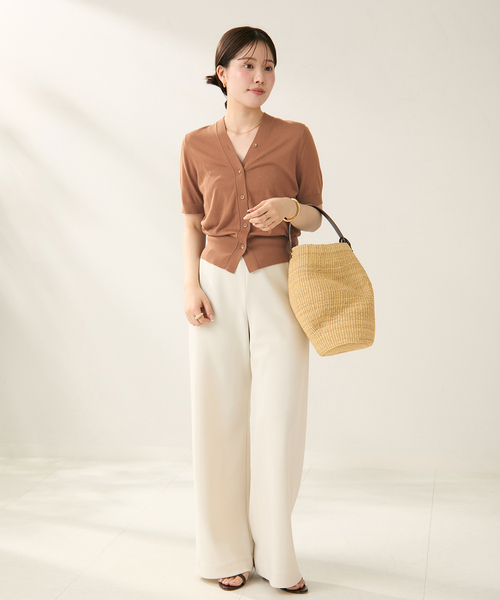 plage（プラージュ）の「《WEB限定追加》Bias Relax パンツ（その他