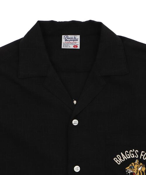 WEGO(ウィゴー)の「WEGO/麻ライクTIGER刺繍シャツ(シャツ/ブラウス・メンズ・アイボリー/ブラック・LARGE/MEDIUM/X-LARGE)」の15枚目の写真