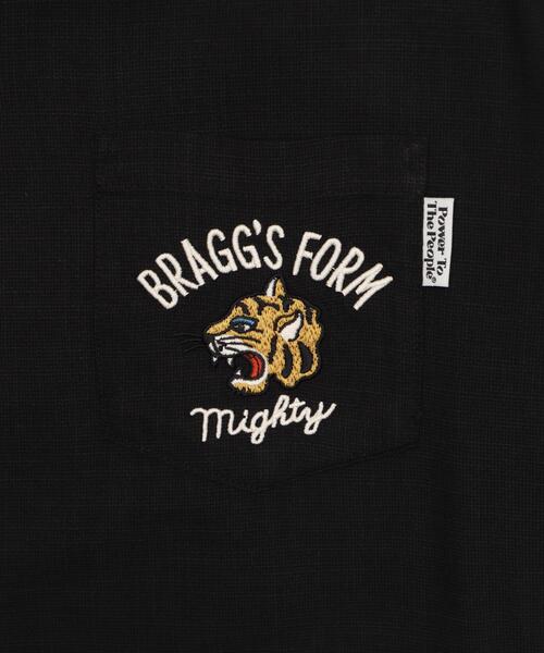 WEGO(ウィゴー)の「WEGO/麻ライクTIGER刺繍シャツ(シャツ/ブラウス・メンズ・アイボリー/ブラック・LARGE/MEDIUM/X-LARGE)」の16枚目の写真