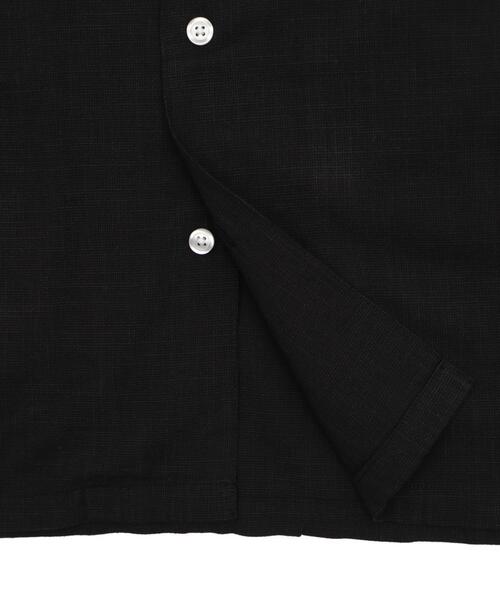 WEGO(ウィゴー)の「WEGO/麻ライクTIGER刺繍シャツ(シャツ/ブラウス・メンズ・アイボリー/ブラック・LARGE/MEDIUM/X-LARGE)」の18枚目の写真