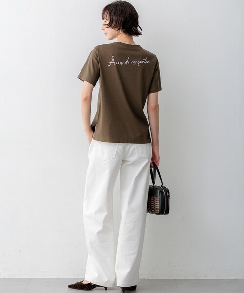 23区(ニジュウサンク)の「23区DENIM サマー ストレート ワイド パンツ(デニムパンツ・レディース・ターコイズブルー系/スカイブルー系/ホワイト・36/38/40)」の22枚目の写真