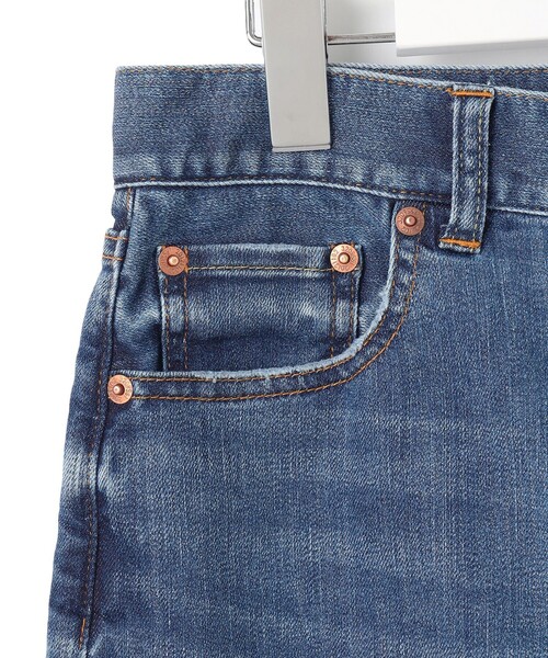 23区(ニジュウサンク)の「23区DENIM サマー ストレート ワイド パンツ(デニムパンツ・レディース・ターコイズブルー系/スカイブルー系/ホワイト・36/38/40)」の4枚目の写真