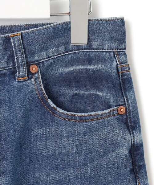 23区(ニジュウサンク)の「23区DENIM サマー ストレート ワイド パンツ(デニムパンツ・レディース・ターコイズブルー系/スカイブルー系/ホワイト・36/38/40)」の5枚目の写真