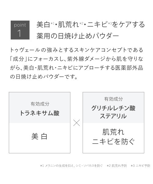 TOUT VERT(トゥヴェール)の「【NEW】トゥヴェール 薬用プレストサンスクリーン<医薬部外品>(日焼け止め/UVケア・レディース・クリアベージュ・FREE)」の4枚目の写真