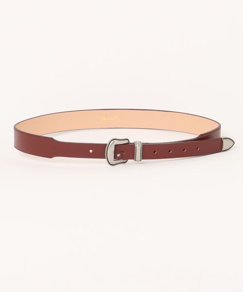 Wrangler（ラングラー）の「【Wrangler】WESTERN BELT 110cm（ベルト・メンズ・ブラック/ブラウン・FREE）」の2枚目の写真