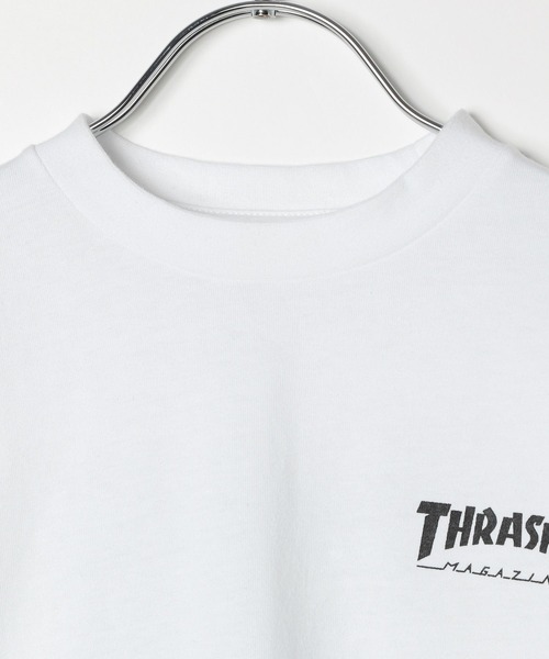 THRASHER(スラッシャー)】別注ポスターロゴT(KIDS)（Tシャツ