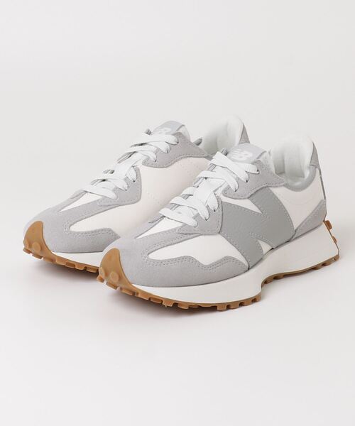 NEW BALANCE(ニューバランス)の「ニューバランス New Balance 327_(スニーカー・レディース・ホワイト×グレー・23.0cm/23.5cm/24.0cm/24.5cm/25.0cm)」の4枚目の写真