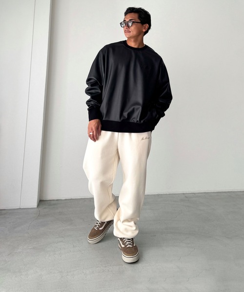 CANAL JEAN（キャナルジーン）の「Mac Murray　Mac Murray 刺繍スウェットパンツ（スウェットパンツ・レディース・クリーム/ネイビー・MEDIUM/LARGE）」の9枚目の写真