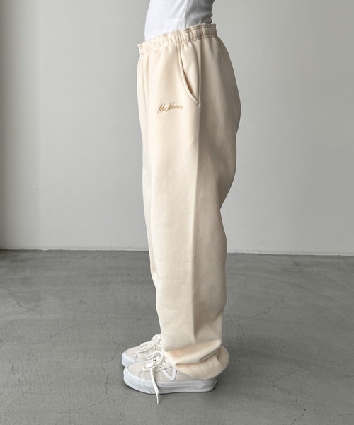 CANAL JEAN（キャナルジーン）の「Mac Murray　Mac Murray 刺繍スウェットパンツ（スウェットパンツ・レディース・クリーム/ネイビー・MEDIUM/LARGE）」の14枚目の写真