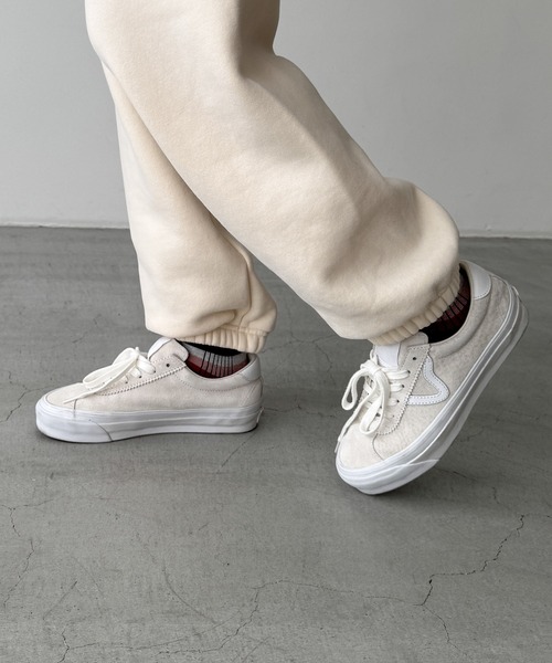 CANAL JEAN（キャナルジーン）の「Mac Murray　Mac Murray 刺繍スウェットパンツ（スウェットパンツ・レディース・クリーム/ネイビー・MEDIUM/LARGE）」の18枚目の写真