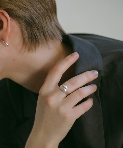 BYOKA×MANOF SLIT RING