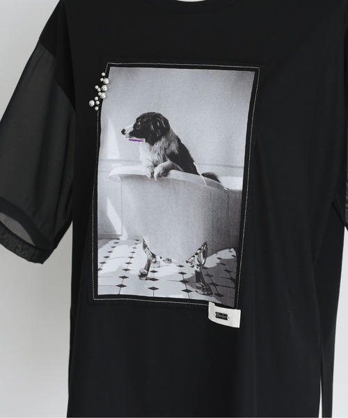kimiです。3点エイミーロウ 半袖　カットソー セール】デザインフーディ トップス（Tシャツ/カットソー