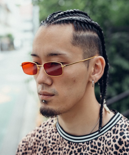 Subciety(サブサエティ)の「Sunglass-Molly-(サングラス・メンズ・スモーク/クリア/レッド・FREE)」の1枚目の写真