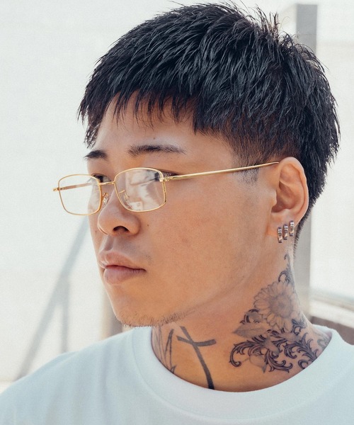 Subciety(サブサエティ)の「Sunglass-Molly-(サングラス・メンズ・スモーク/クリア/レッド・FREE)」の2枚目の写真