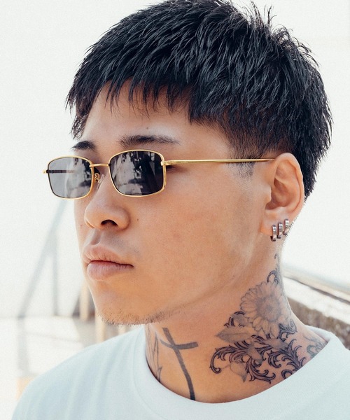 Subciety(サブサエティ)の「Sunglass-Molly-(サングラス・メンズ・スモーク/クリア/レッド・FREE)」の3枚目の写真