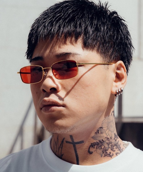 Subciety(サブサエティ)の「Sunglass-Molly-(サングラス・メンズ・スモーク/クリア/レッド・FREE)」の16枚目の写真