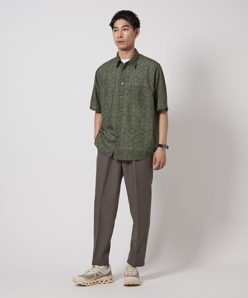 セール】William Morris ジャストルーズ 半袖 シャツ（シャツ