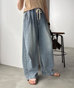 デニムなのにスウェット!?】デニムスウェットパンツ（その他パンツ