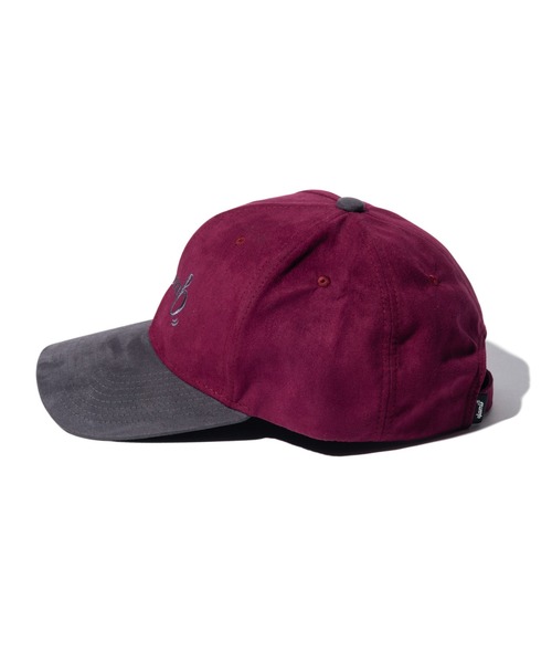 glamb(グラム)の「Suede Logo Cap / スエードロゴキャップ(キャップ・メンズ・ブラック/グリーン/レッド・FREE)」の9枚目の写真
