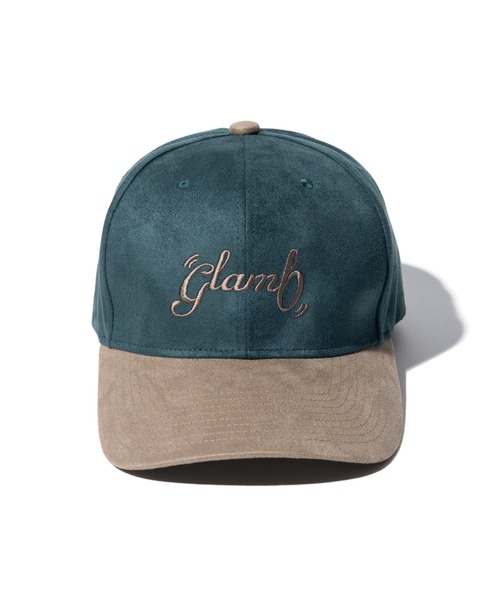 glamb(グラム)の「Suede Logo Cap / スエードロゴキャップ(キャップ・メンズ・ブラック/グリーン/レッド・FREE)」の6枚目の写真