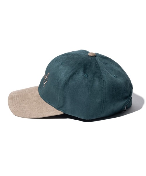 glamb(グラム)の「Suede Logo Cap / スエードロゴキャップ(キャップ・メンズ・ブラック/グリーン/レッド・FREE)」の7枚目の写真