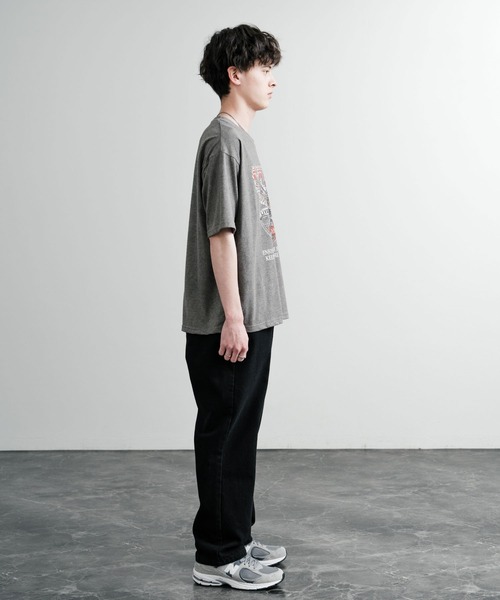 Rocky Monroe(ロッキーモンロー)の「ピグメントライクグラフィックプリント半袖クルーネックTシャツ(Tシャツ/カットソー・メンズ・F/E/A/D/C/B・M/LL/L)」の11枚目の写真