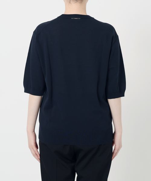 ニット セーター ITALIAN Cotton Basic プルオーバー レディース セール】ITALIAN Cotton Basic プルオーバー（ニット/セーター