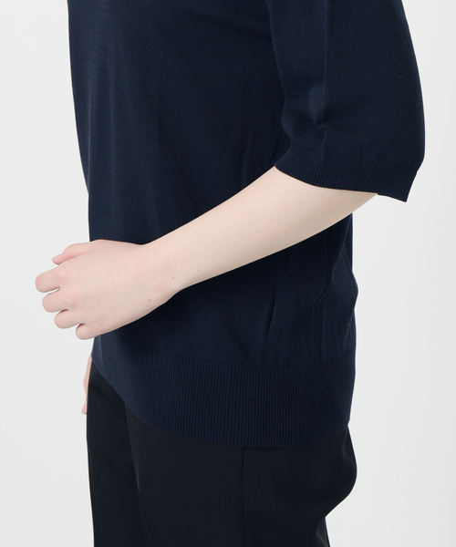 セール】ITALIAN Cotton Basic プルオーバー（ニット/セーター