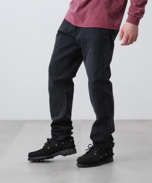 MANASTASH（マナスタッシュ）の「MANASTASH/マナスタッシュ  MS DENIM TAPARED PANTS/デニムテーパードパンツ（デニムパンツ・メンズ・ブラック/その他4/ブラック系その他/その他35・30/32/36/34）」の16枚目の写真