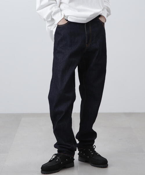 MANASTASH（マナスタッシュ）の「MANASTASH/マナスタッシュ  MS DENIM TAPARED PANTS/デニムテーパードパンツ（デニムパンツ・メンズ・ブラック/その他4/ブラック系その他/その他35・30/32/36/34）」の20枚目の写真