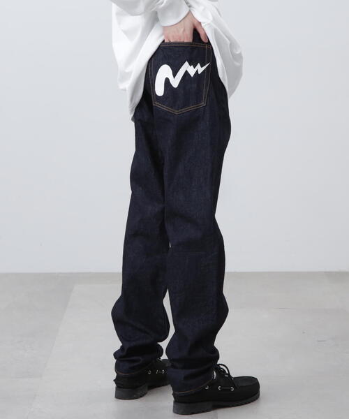 MANASTASH（マナスタッシュ）の「MANASTASH/マナスタッシュ  MS DENIM TAPARED PANTS/デニムテーパードパンツ（デニムパンツ・メンズ・ブラック/その他4/ブラック系その他/その他35・30/32/36/34）」の3枚目の写真