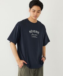 SHIPS Colors:バック メッシュ ロゴ Tシャツ