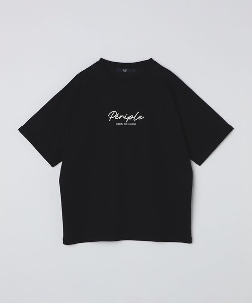 SHIPS Colors(シップス カラーズ)の「SHIPS Colors:バック メッシュ ロゴ Tシャツ(Tシャツ/カットソー・メンズ・ブラック/ライトグレー/ネイビー・MEDIUM/LARGE/X-LARGE)」の4枚目の写真