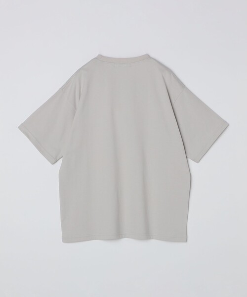 SHIPS Colors(シップス カラーズ)の「SHIPS Colors:バック メッシュ ロゴ Tシャツ(Tシャツ/カットソー・メンズ・ブラック/ライトグレー/ネイビー・MEDIUM/LARGE/X-LARGE)」の7枚目の写真