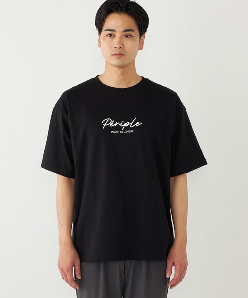 SHIPS Colors(シップス カラーズ)の「SHIPS Colors:バック メッシュ ロゴ Tシャツ(Tシャツ/カットソー・メンズ・ブラック/ライトグレー/ネイビー・MEDIUM/LARGE/X-LARGE)」の18枚目の写真