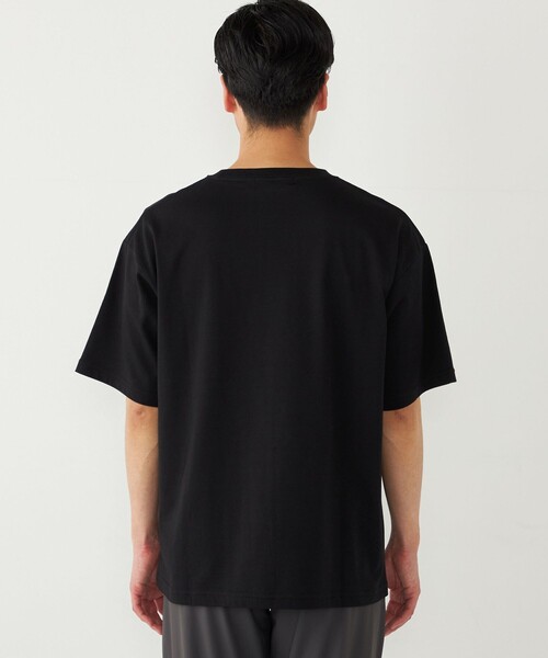 SHIPS Colors(シップス カラーズ)の「SHIPS Colors:バック メッシュ ロゴ Tシャツ(Tシャツ/カットソー・メンズ・ブラック/ライトグレー/ネイビー・MEDIUM/LARGE/X-LARGE)」の20枚目の写真