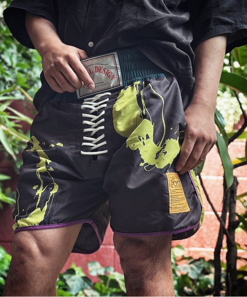 NATAL DESIGN(ネイタルデザイン)の「ROB SHORTS NORAs ver.(その他パンツ・メンズ・ミント/ブラック・SMALL/MEDIUM)」の2枚目の写真