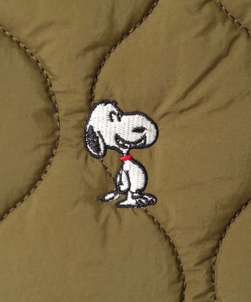 Three Four Time(スリーフォータイム)の「PEANUTS/キャリングトート @(ハンドバッグ・レディース・カーキ/ブラック・FREE)」の19枚目の写真