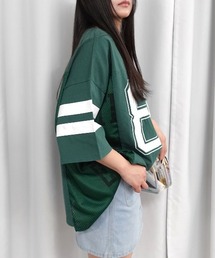 Lots of Love（ロッツオブラブ）の「メッシュ切り替えナンバーTシャツ（Tシャツ/カットソー）」