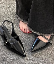 FREE BLUES（フリーブルース）の「ポイントトゥサンダル（サンダル）」