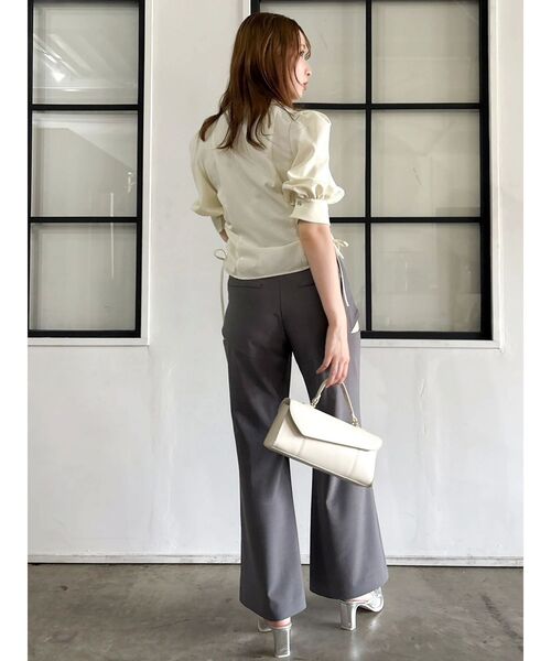 dazzlin(ダズリン)の「サイドオープンスラックス(その他パンツ・レディース・グレー/ブラウン・SMALL/MEDIUM)」の7枚目の写真